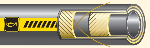 Рукав для нефтепродуктов Gates Premium Fuel Master D 102 - 4&Prime;