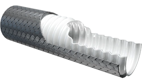 РВД Pascal PTFE гофрированный Du 6 mm - 1/4 " - 17.2mPa