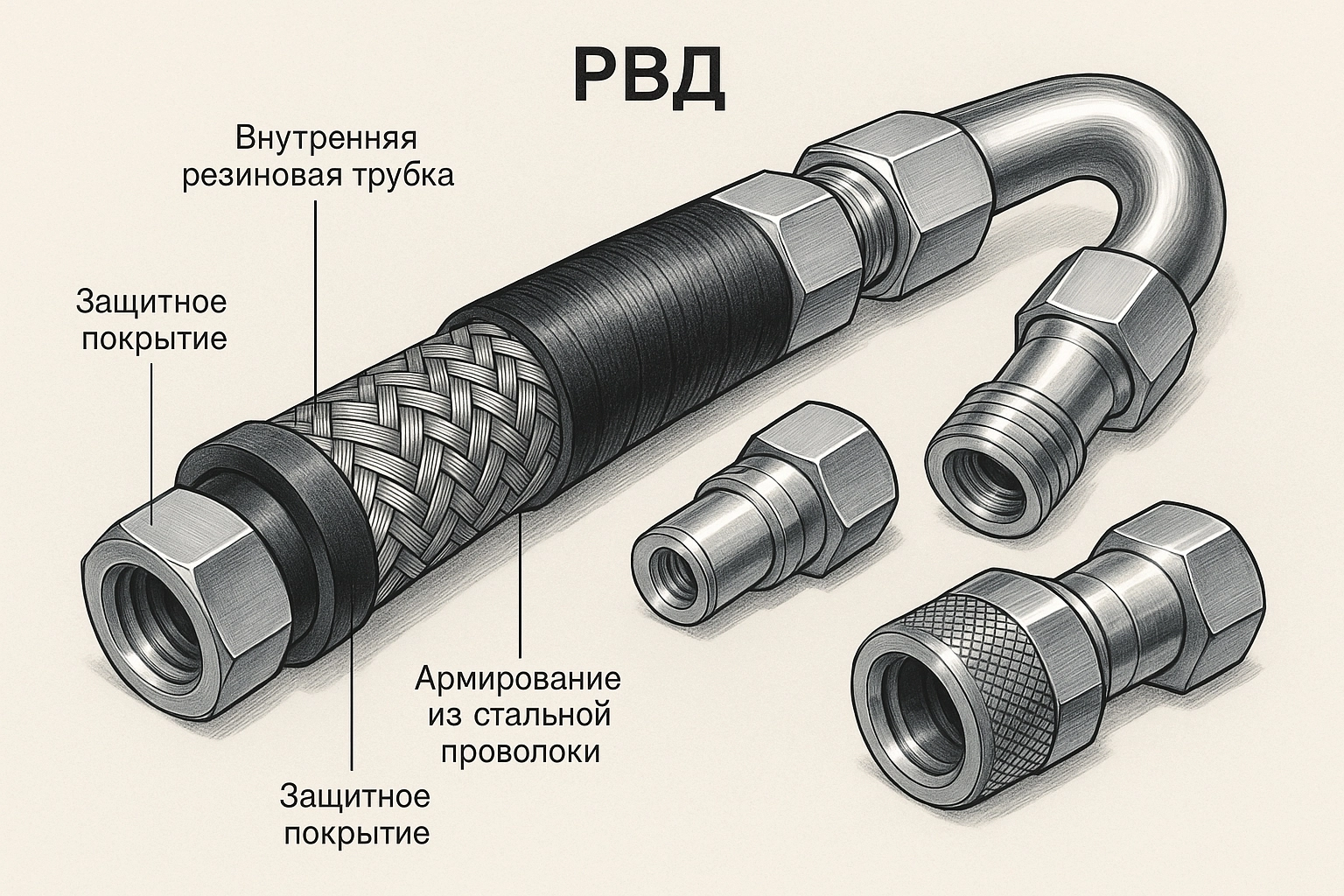 Что такое РВД? Основные характеристики