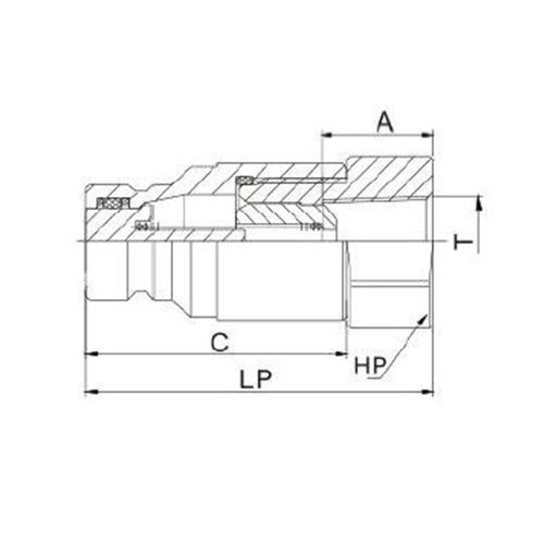 Ниппель BRS 1* BSP FIRG-PF