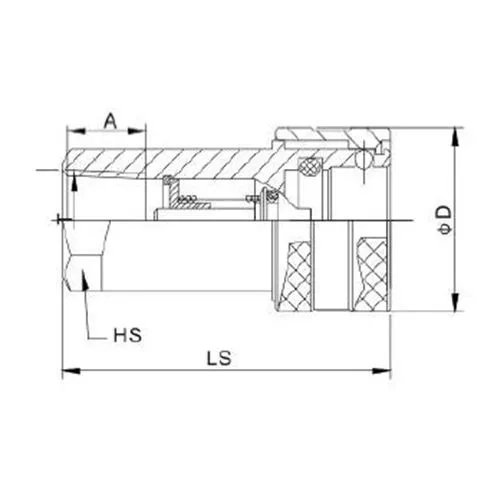 Розетка BRS 1* BSP FIRG-SF